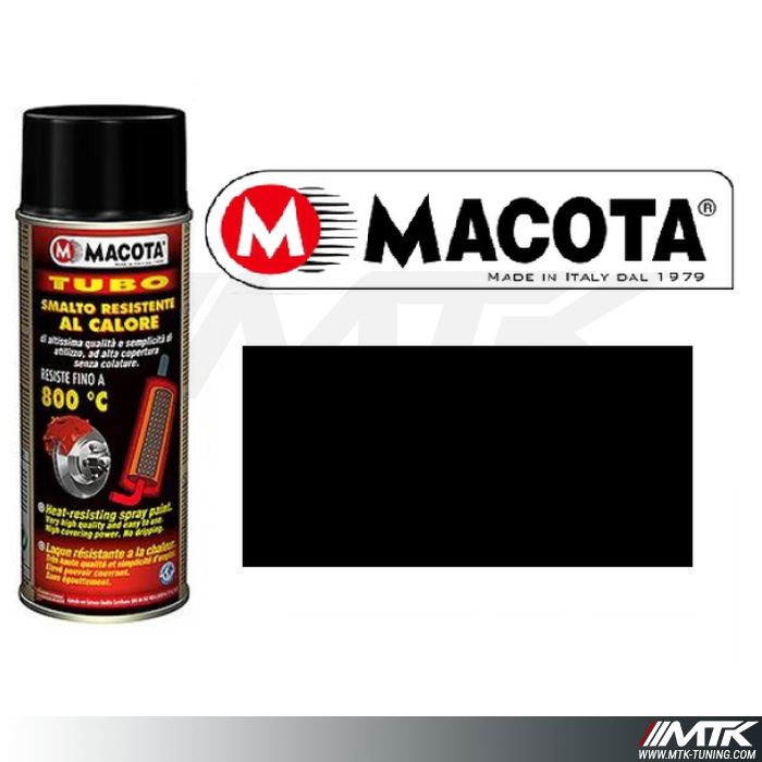 Peinture haute température Noir Macota